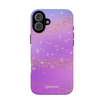 Golden Glide iPhone 16 Plus Case - Tough+