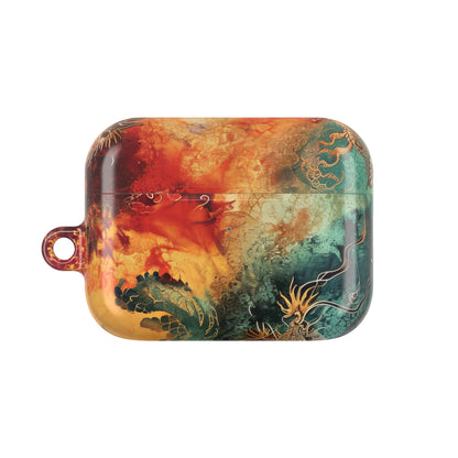 Golden Dragons Blaze - AirPods Case