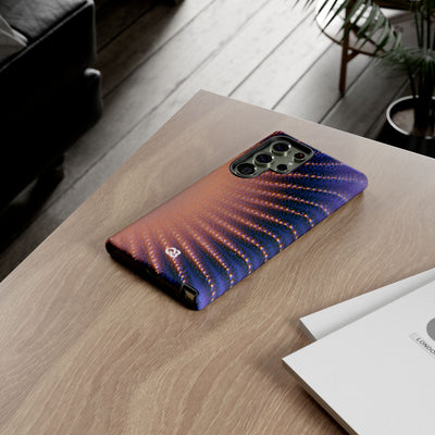 Luminous Aura Burst · Tough Phone Case for Samsung · Blue