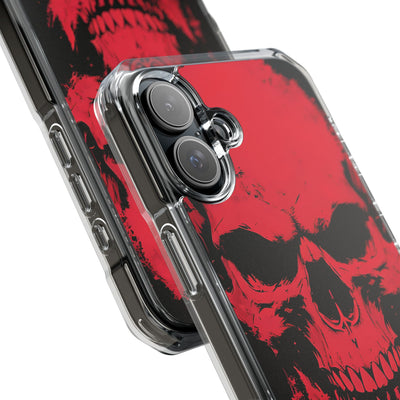 Crimson Street Skull · Impact Phone Case for iPhone · Magsafe