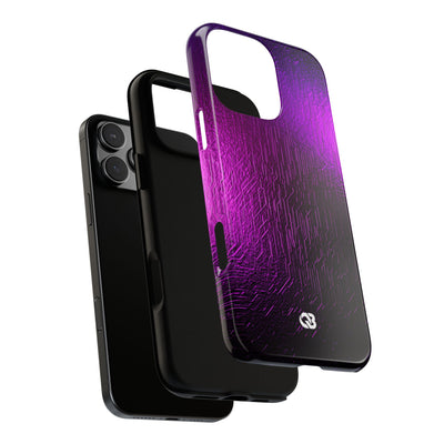 Violet Cyber Circuit · Tough Phone Case for iPhone · Purple