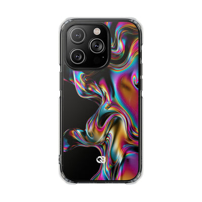 Purple Impact MagSafe Phone Case for iPhone - Liquid Neon Chrome