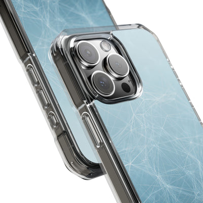 Teal Impact MagSafe Phone Case for iPhone - Arctic Digital Nexus