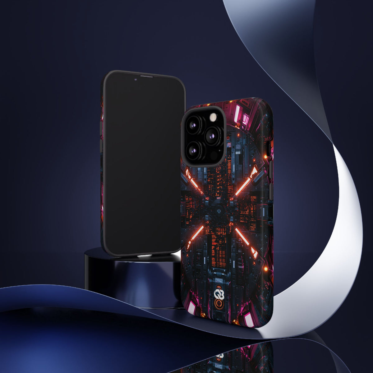 Cybernetic Reactor Core · Tough Phone Case for iPhone · Black