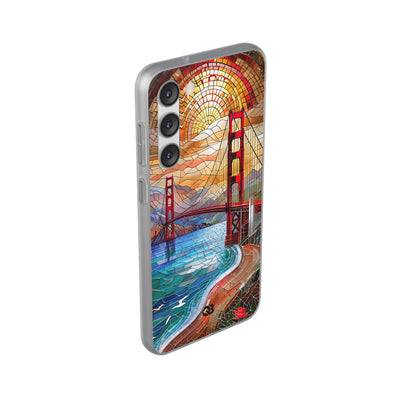 Crimson Arch Coast · Soft Custodia per Samsung