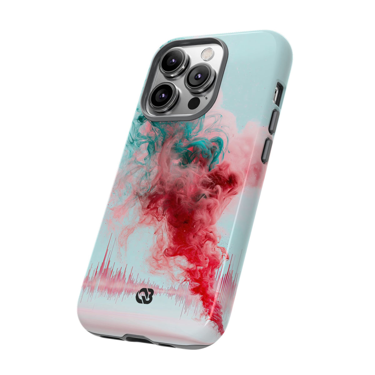 Sonic Bloom · Tough Phone Case for iPhone · Red