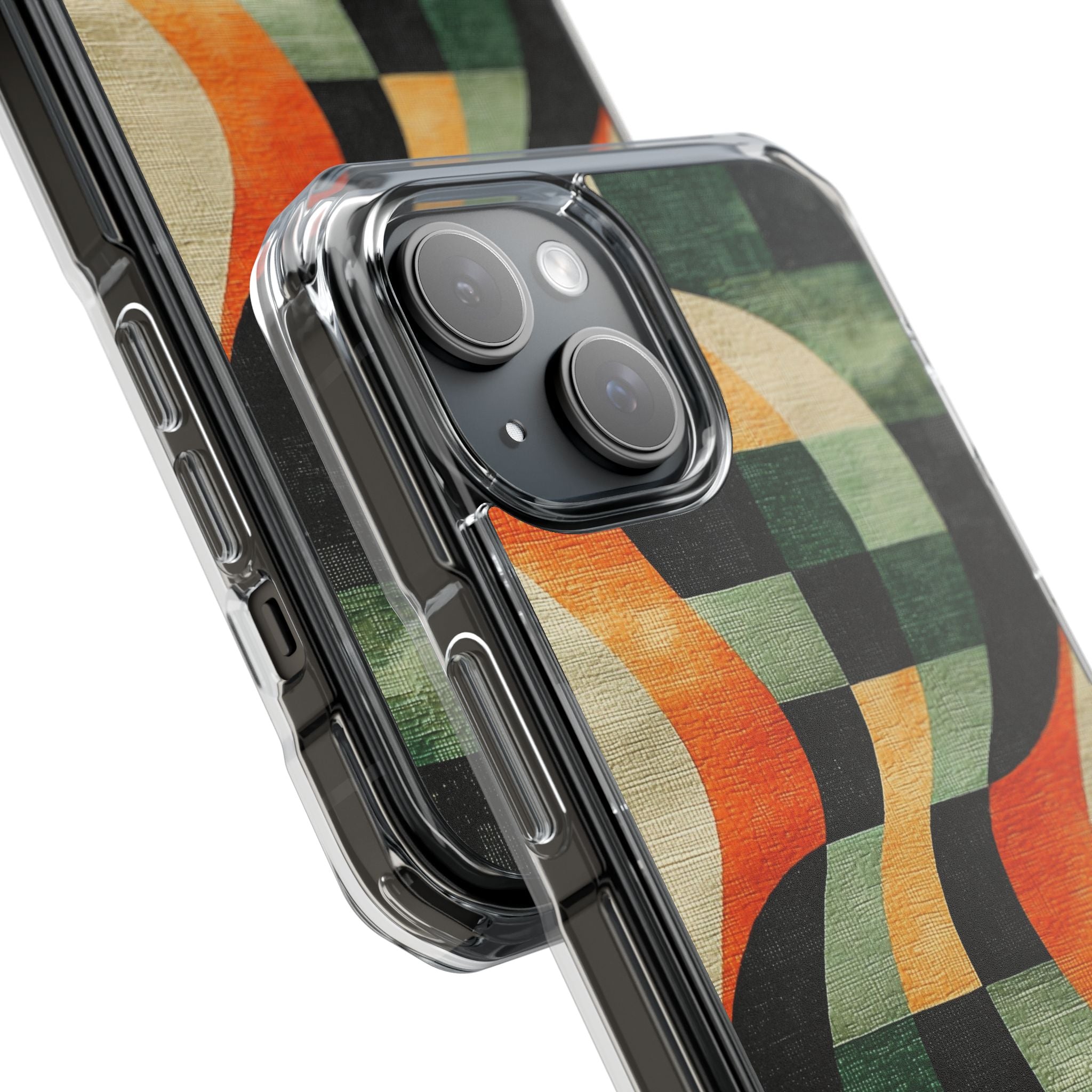 Burnt Orange Curve · Impact Handyhülle für iPhone · Magsafe