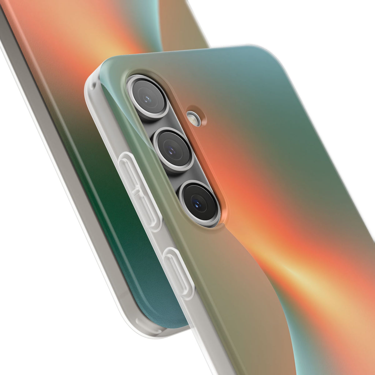 Radiant Contour · Lite Phone Case for Samsung · Orange