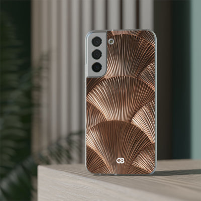 Rose Gilded Fan · Lite Phone Case for Samsung · Gold