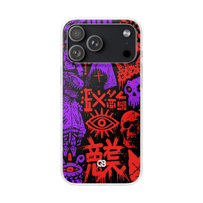 Underground Cyber Glyphs · Lite Phone Case for iPhone ·  Black