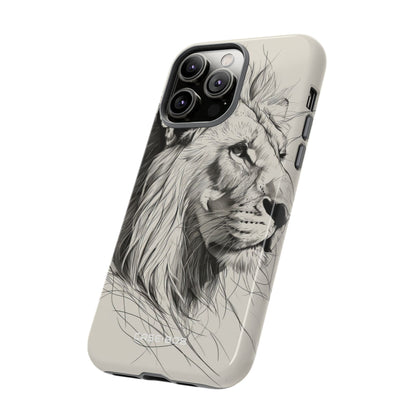 Lion Flow iPhone 14 Pro Max - Kova suojakotelo