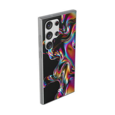 Purple Lite Phone Case for Samsung - Liquid Neon Chrome