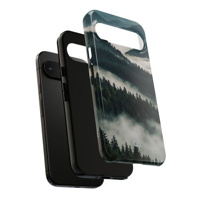 Misty Pine Peaks · Tough Phone Case for Google Pixel