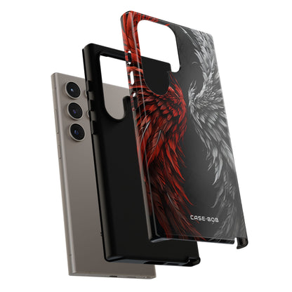 Crimson White Wings Samsung S24 Ultra Case - Tough