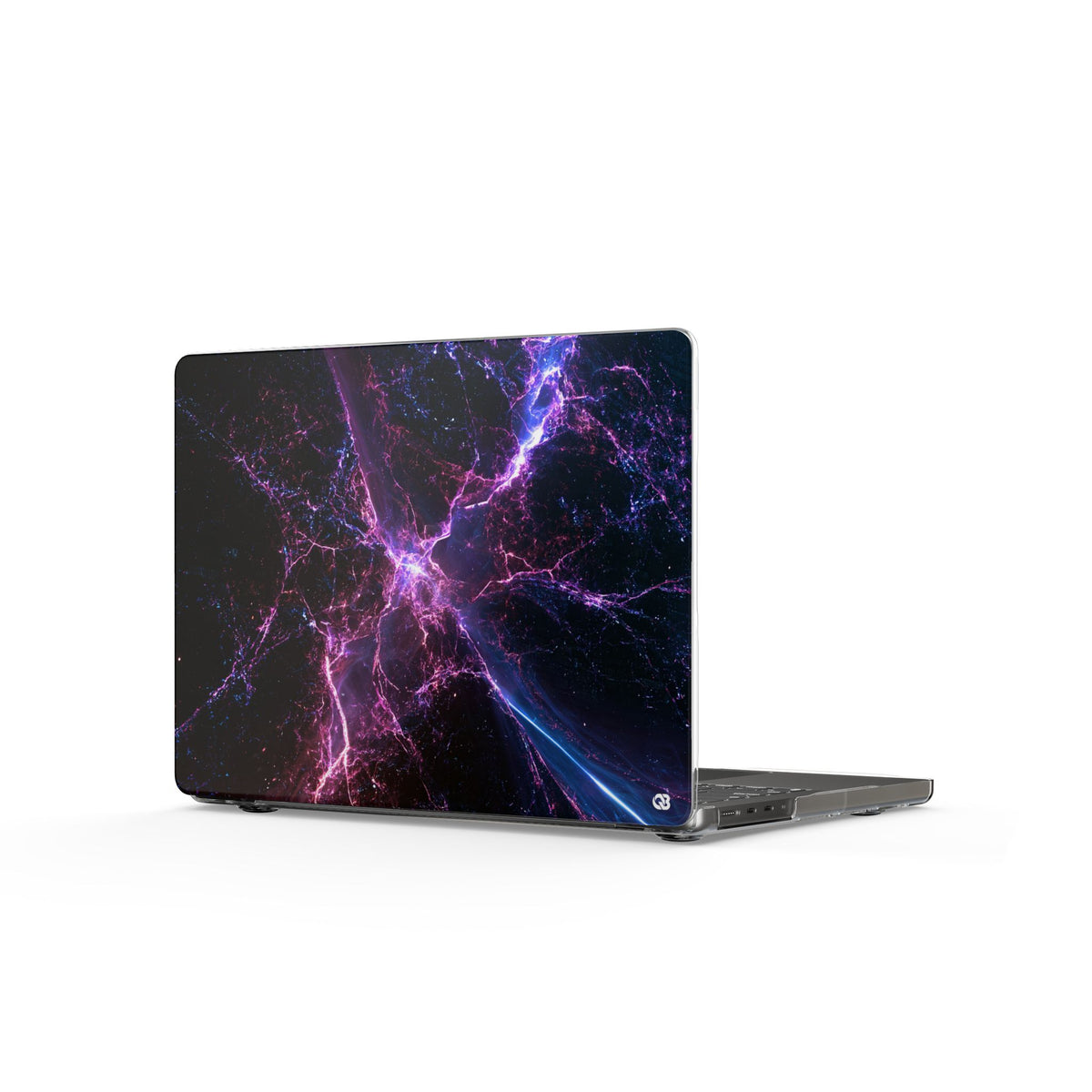 Neural Singularity · Clear Hard Case for MacBook · Black