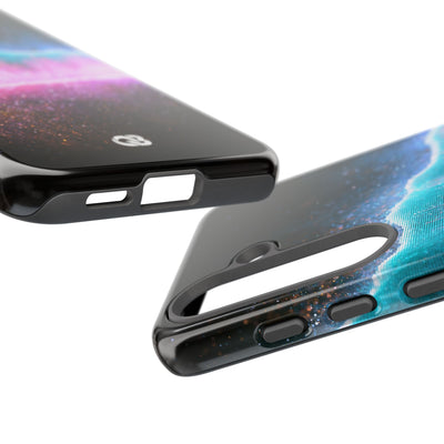 Digital Frequency · Tough Phone Case for Samsung · Pink