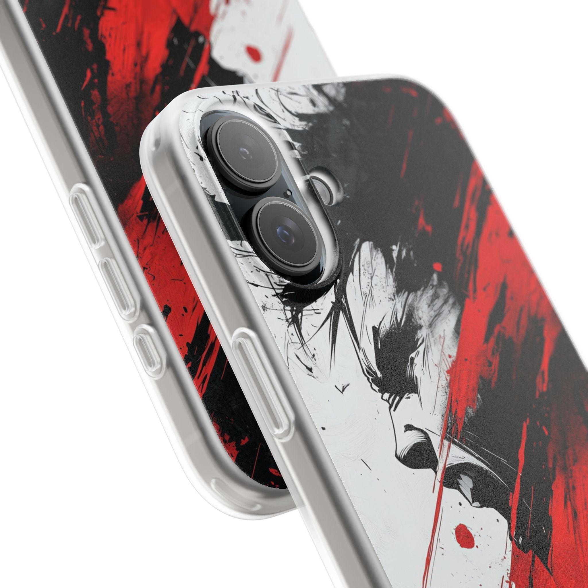 Yelling Profile Burst iPhone 16 Plus Case - Soft