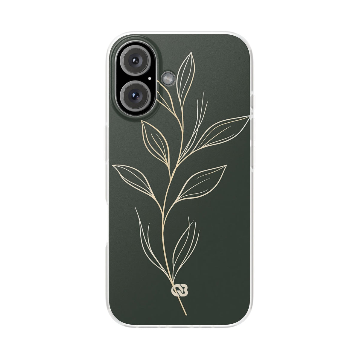 Minimal Botanical Stem · Lite Phone Case for iPhone ·  Green
