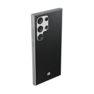 Black Lite Phone Case for Samsung - Brushed Obsidian Slate