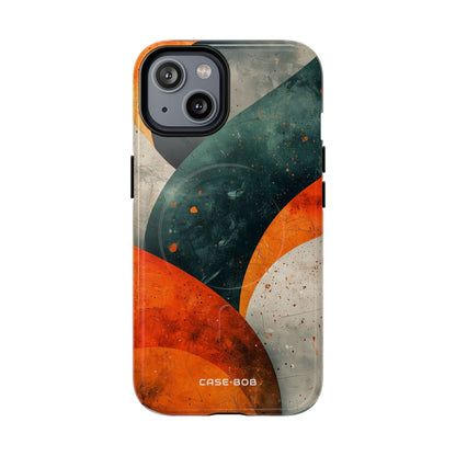 Crimson Wave iPhone 14 Case - Tough+