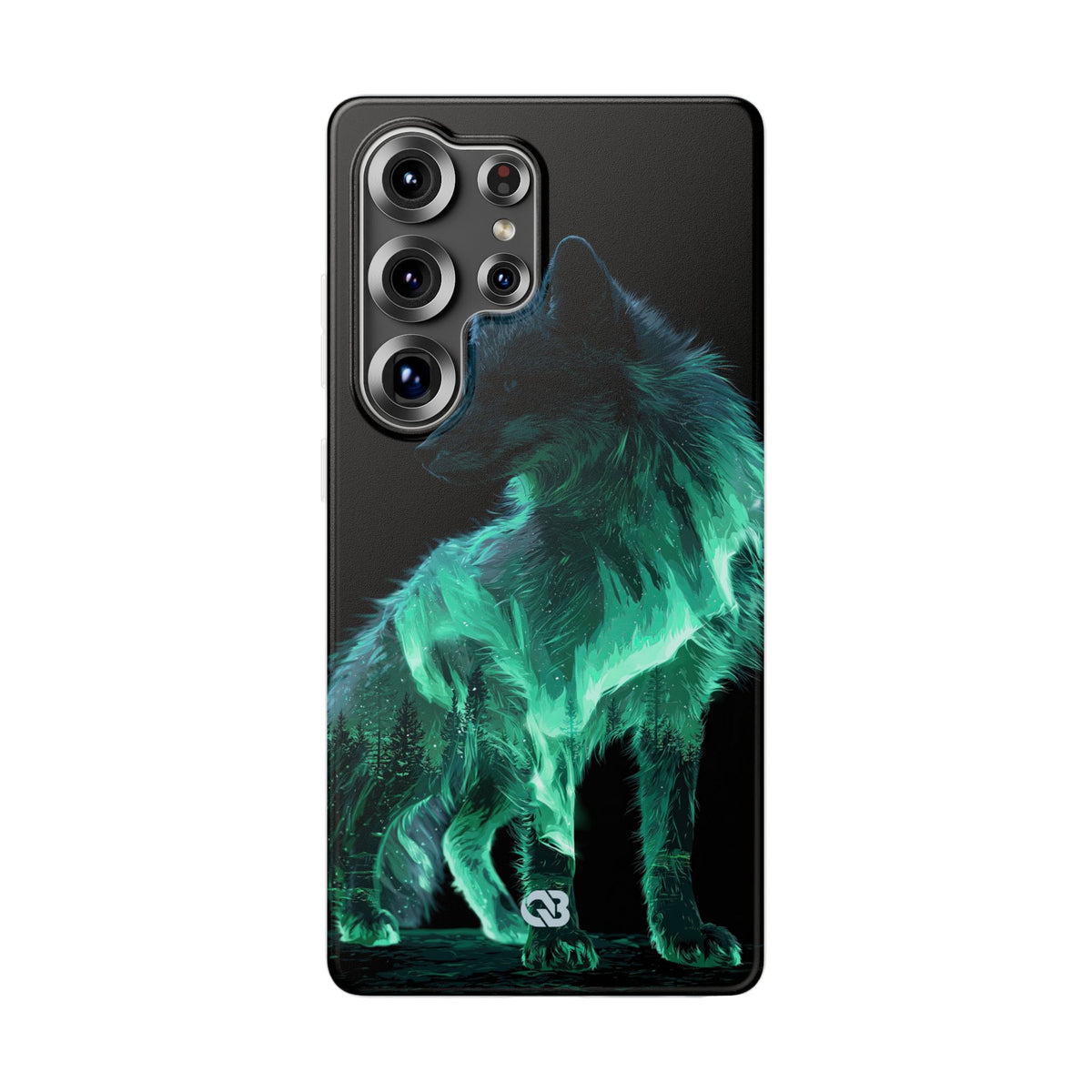 Nordic Aurora Fox · Lite Phone Case for Samsung · Teal