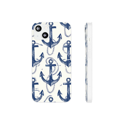 Navy Anchor Loop iPhone 13 - Soft