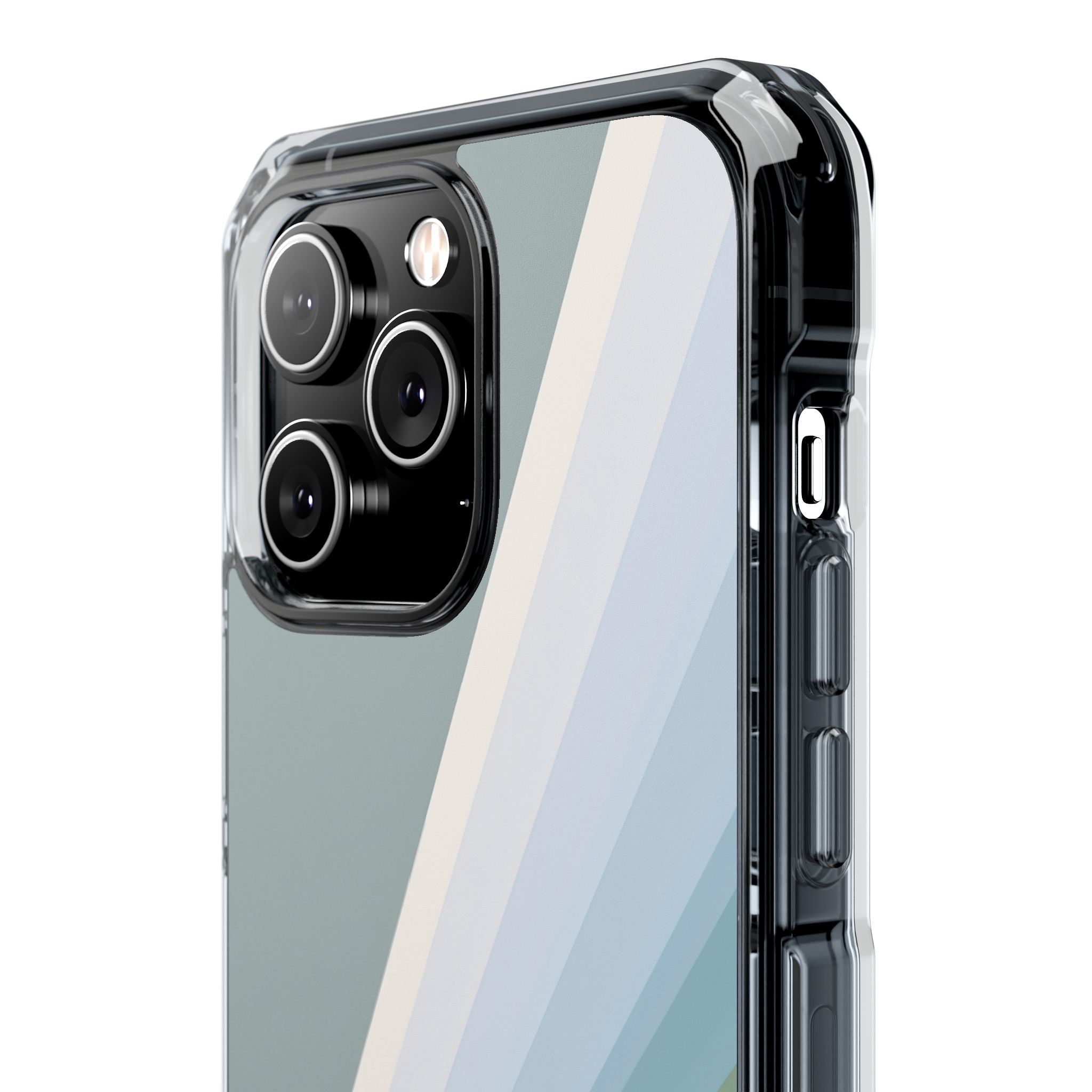 Green Impact MagSafe Phone Case for iPhone - Sage Prism Beam
