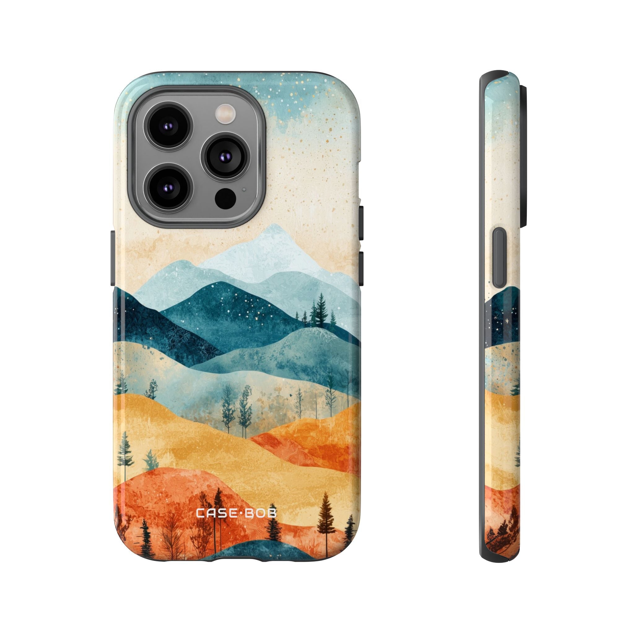 Moonlit Mountains iPhone 14 Pro Case - Tough