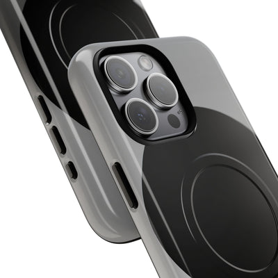 Grey Tough 2.0 Magsafe Phone Case for iPhone - Matte Onyx Sphere