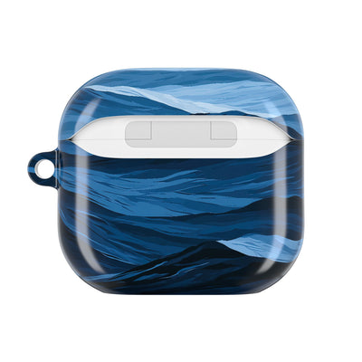 Cerulean Ridges · Hard Case for AirPods & AirPods Pro · Blue