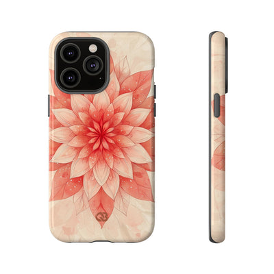Coral Layered Bloom · Tough Coque de téléphone pour iPhone