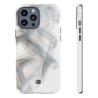 Vapor Noir · Tough Phone Case for iPhone · White