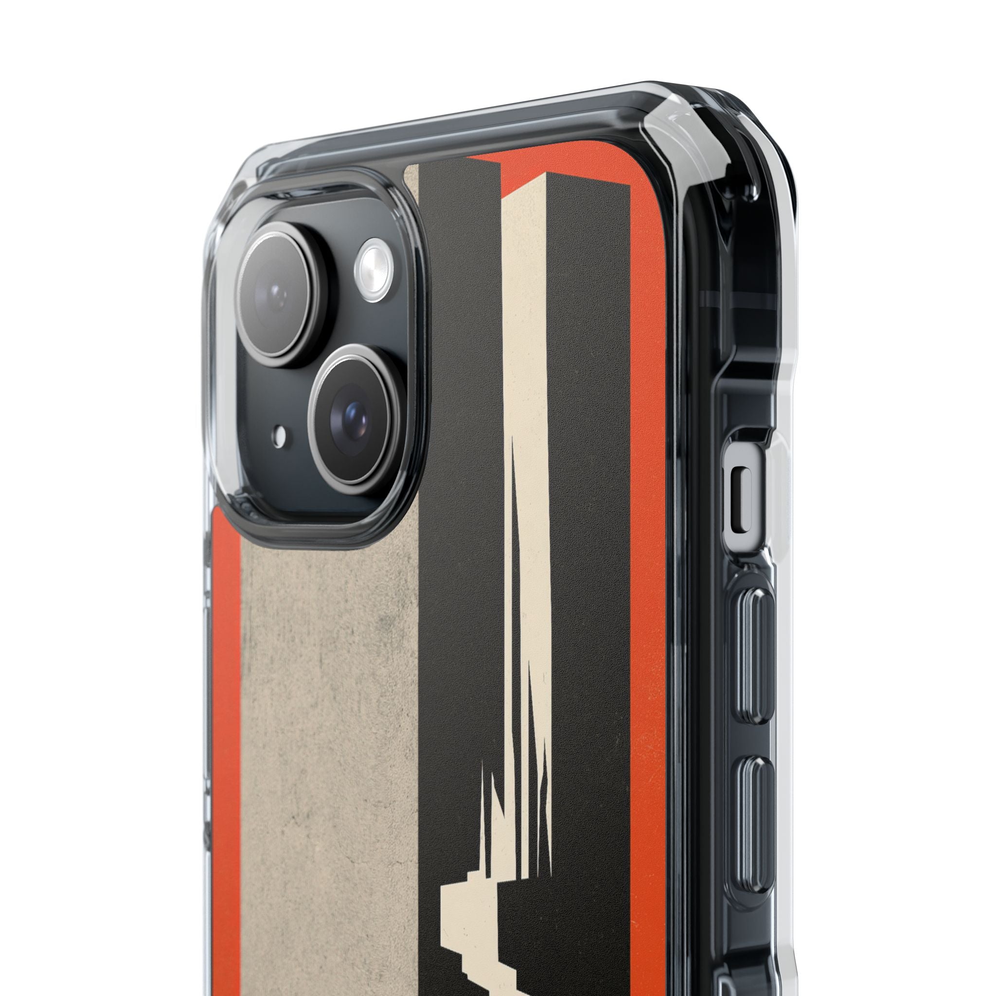 Orange Impact MagSafe Phone Case for iPhone - Orange Monolith Rift