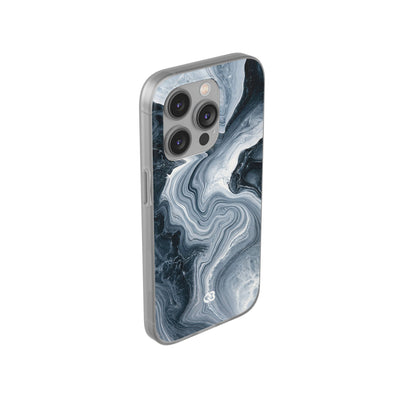 Suminagashi Ink Flow · Lite Phone Case for iPhone ·  Grey