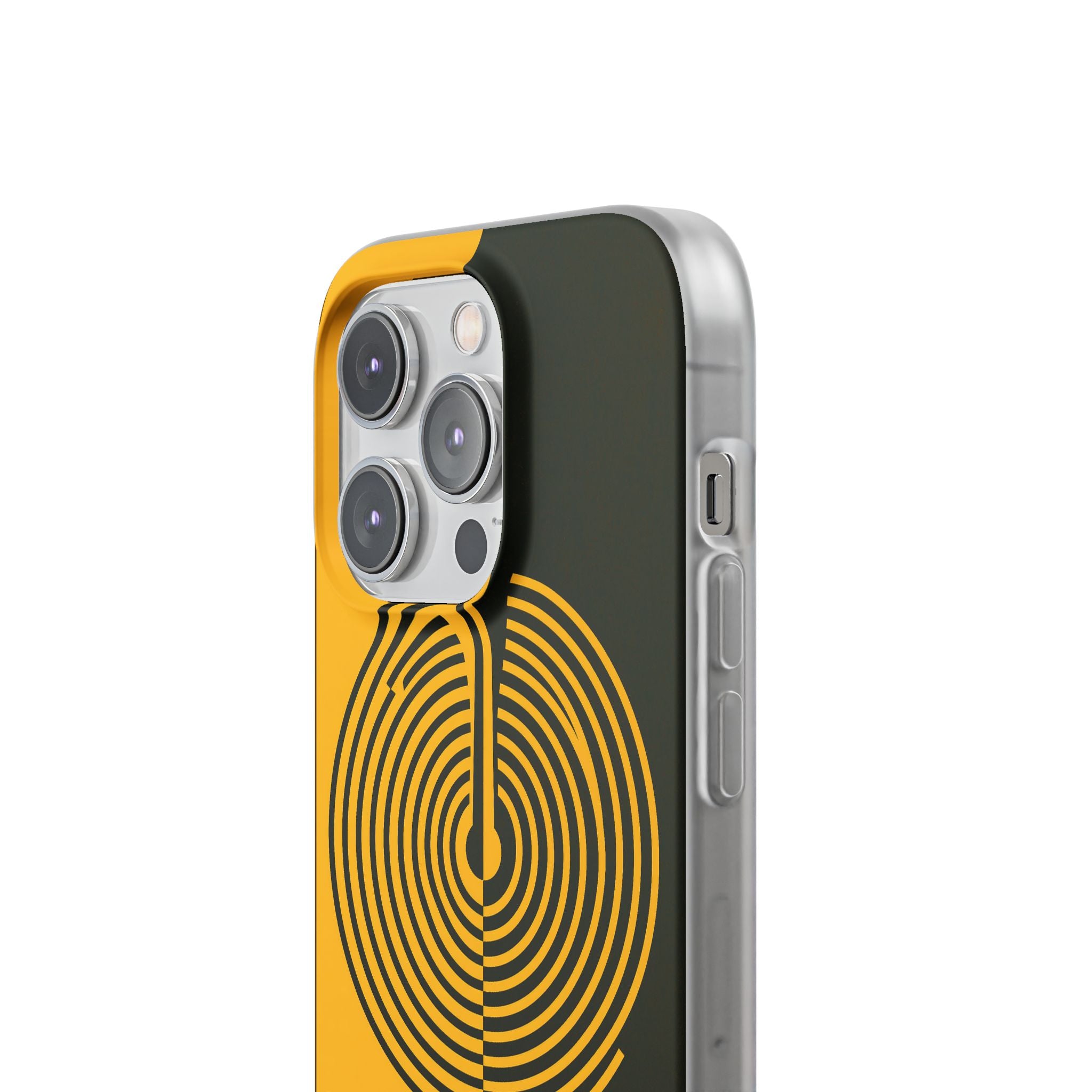Yellow Lite Phone Case for iPhone - Voltage Sector Pulse
