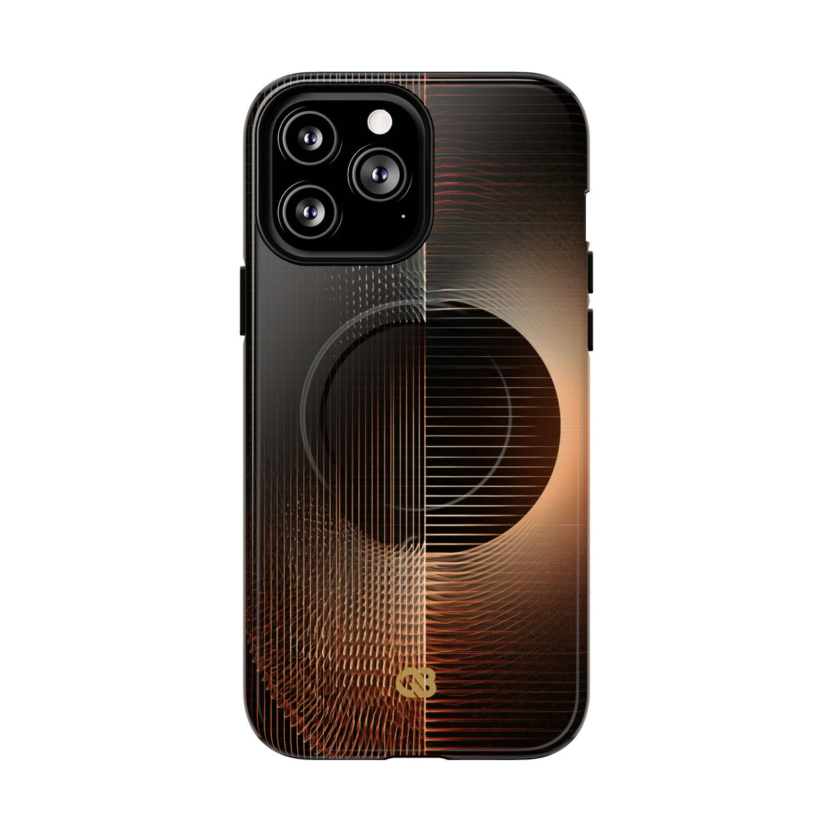 Amber Meridian · Tough 2.0 Magnetic Phone Case for iPhone · Black