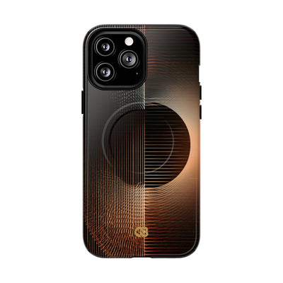 Amber Meridian · Tough 2.0 Magnetic Phone Case for iPhone · Black