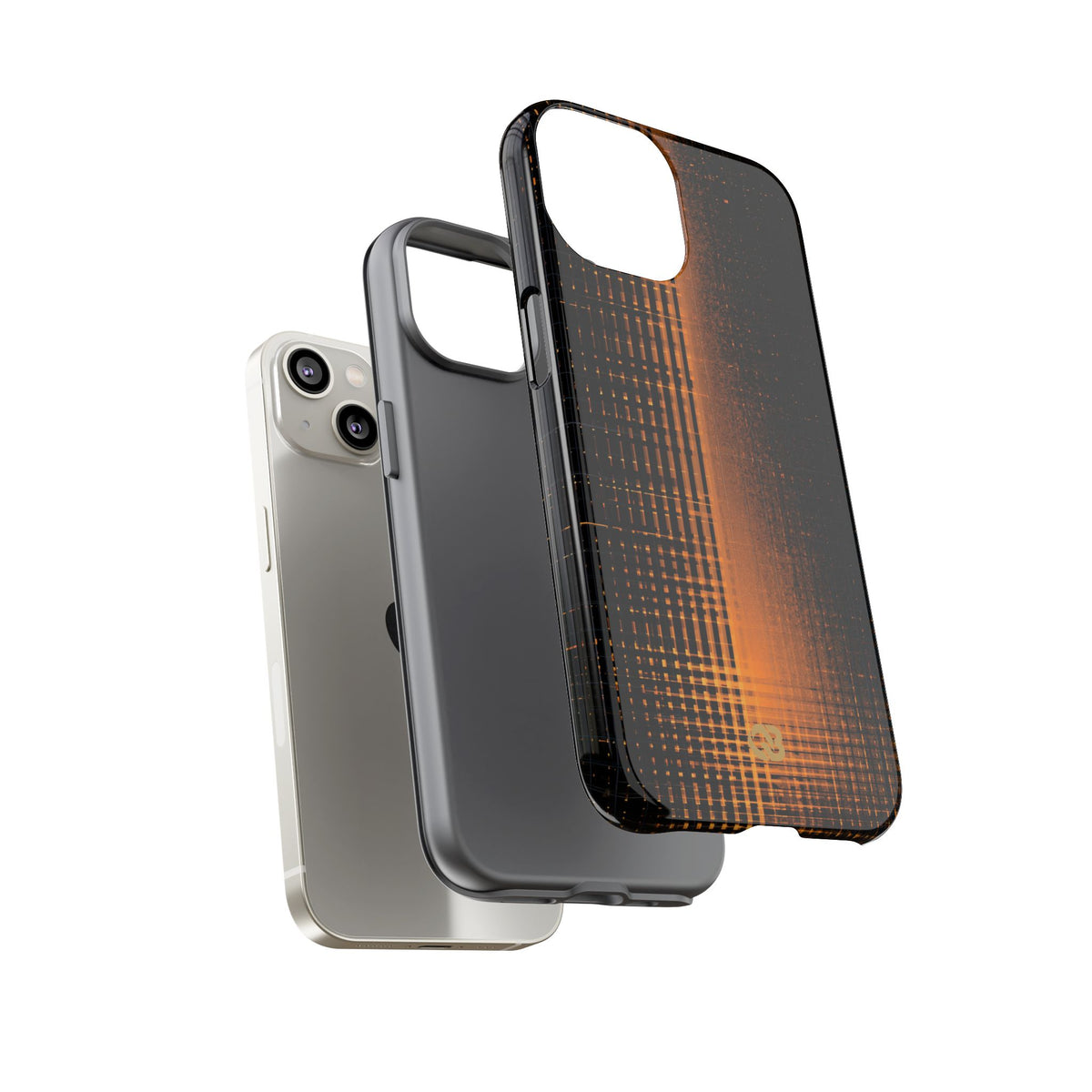 Amber Frequency · Tough Phone Case for iPhone · Orange