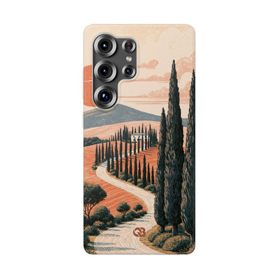 Orange Lite Phone Case for Samsung - Terracotta Ridge Trail