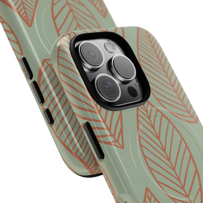 Sage Earth Leaves · Tough+ Phone Case for iPhone · Magsafe