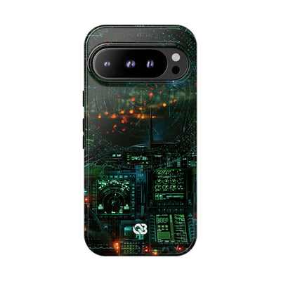 Tactical Avionics HUD · Tough Phone Case for Pixel ·  Green