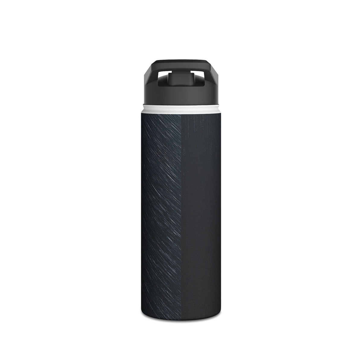 Brushed Obsidian Steel · Insulated Water Bottle · Black