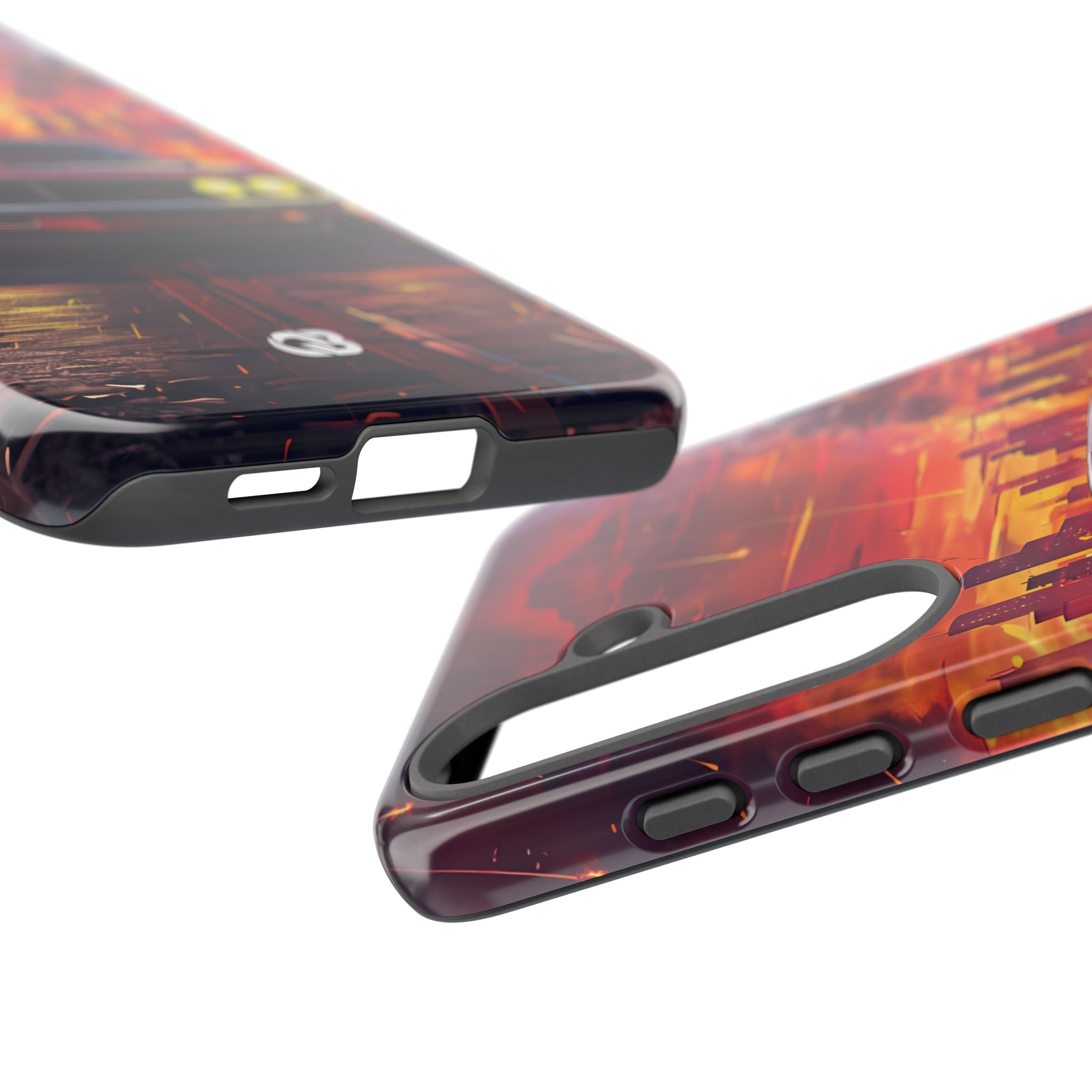 Inferno City Run · Tough Coque de téléphone pour Samsung