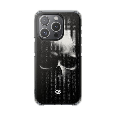 Raster Phantom · Clear Impact Magnetic Phone Case for iPhone ·  Black
