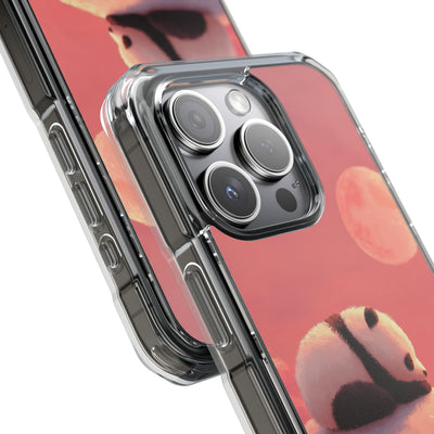 Rose Moon Panda · Impact Coque de téléphone pour iPhone · Magsafe