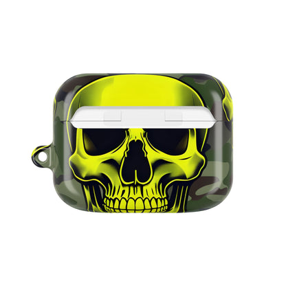 Neon Skull Camo - AirPods Case