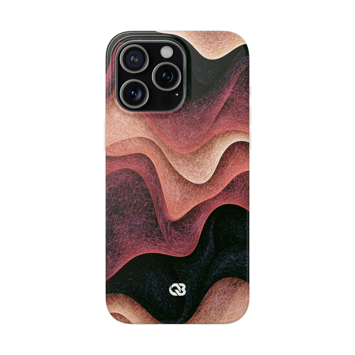 Rose Contour Waves · Lite Phone Case for iPhone ·  Pink