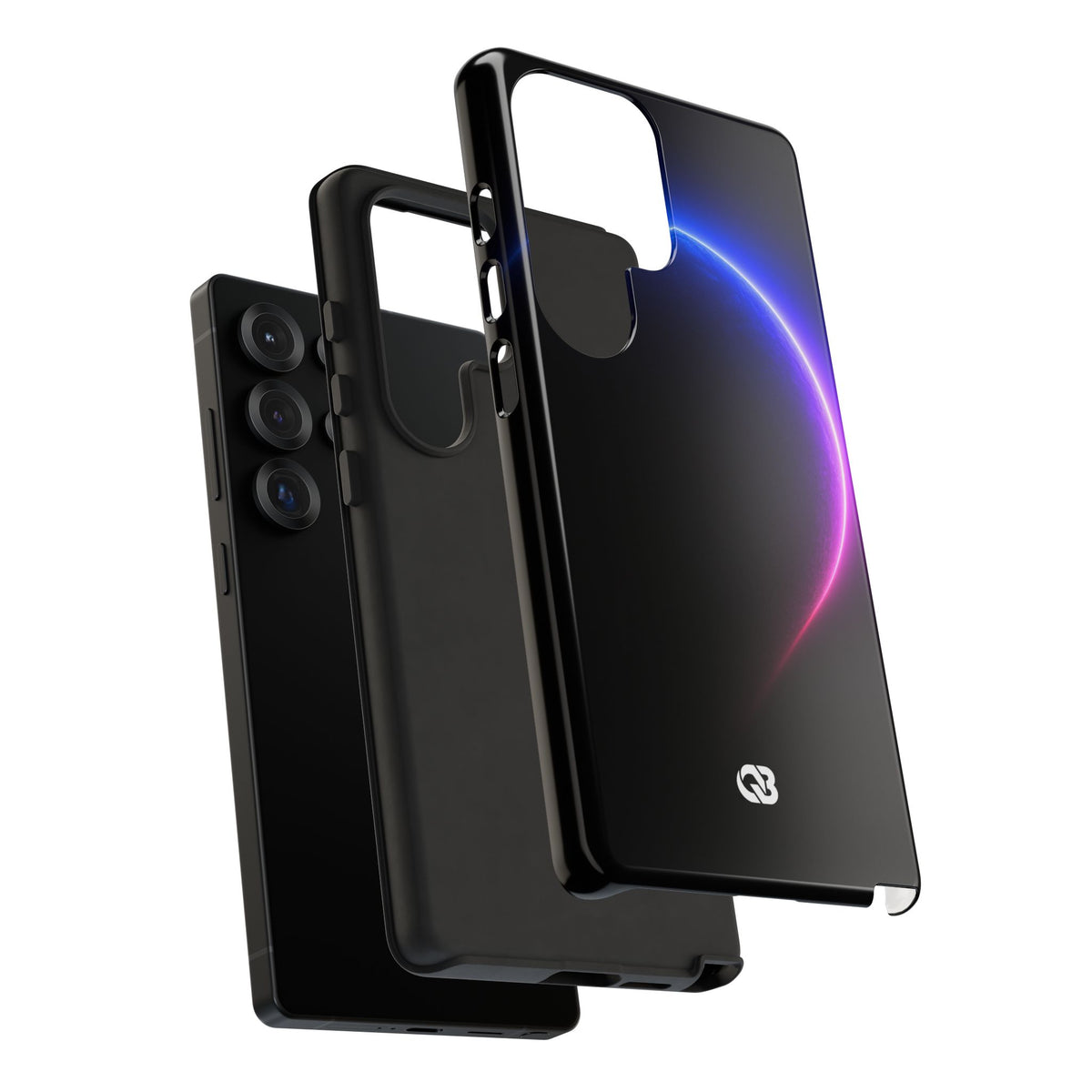 Luminous Eclipse · Tough Phone Case for Samsung · Black