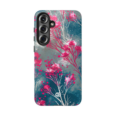 Cyber Blossom · Tough Phone Case for Samsung · Teal