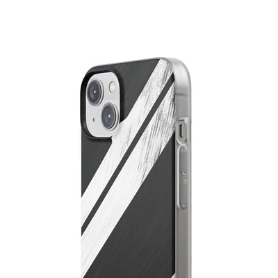 Slidt Stribe Bevægelse iPhone 14 Cover - Blødt